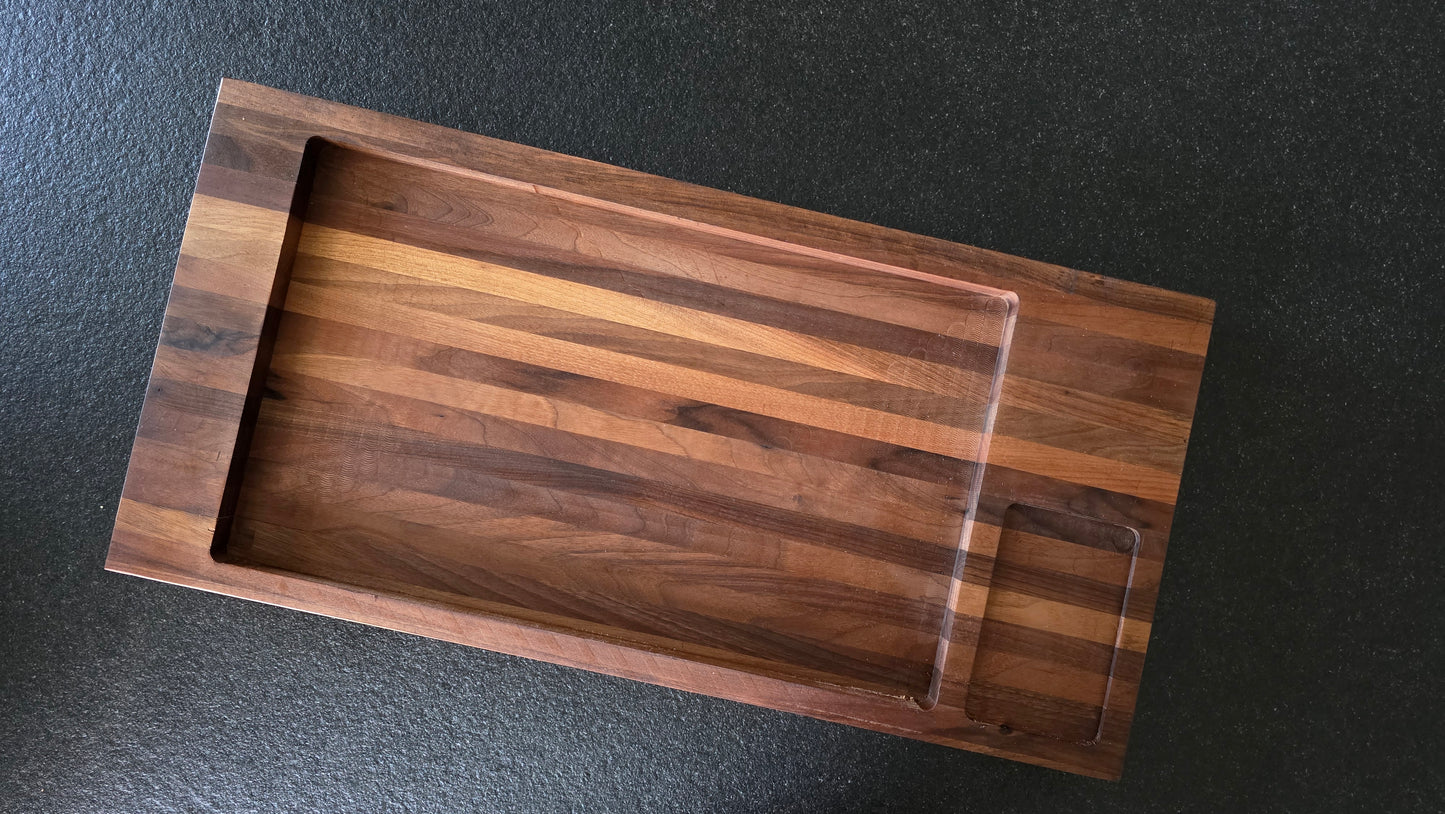 Daska za serviranje mesa  XL  — orah